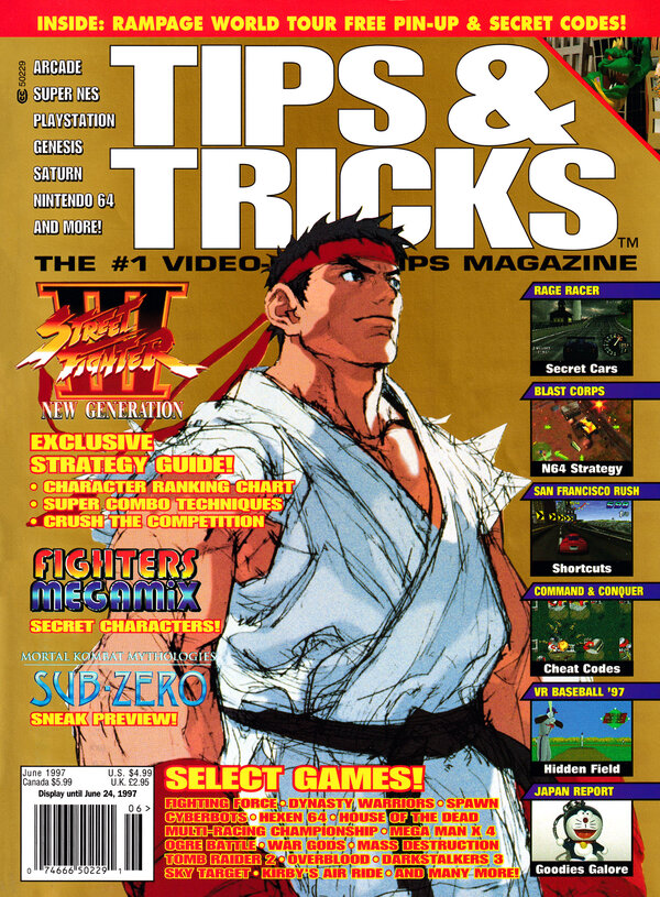 Tips & Tricks Issue 028 (June 1997) cover